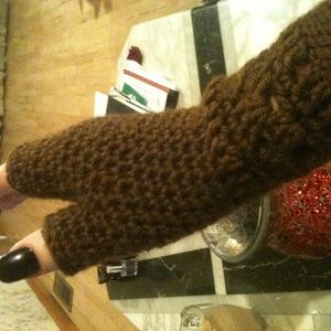 Fingerless mittens